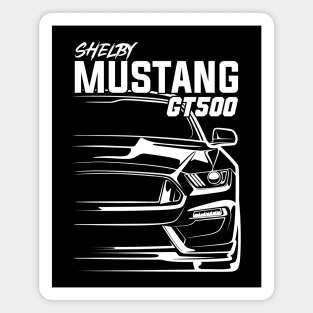 Shelby Mustang GT500 Silhouette Magnet